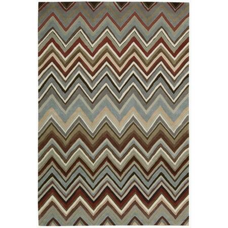 NOURISON Contour Area Rug Collection Multi Color 3 Ft 6 In. X 5 Ft 6 In. Rectangle 99446039910